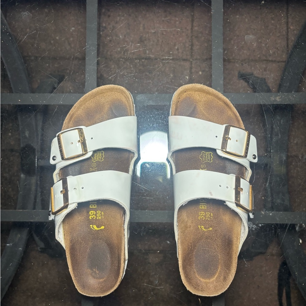 Birkenstock Kids White Sandals